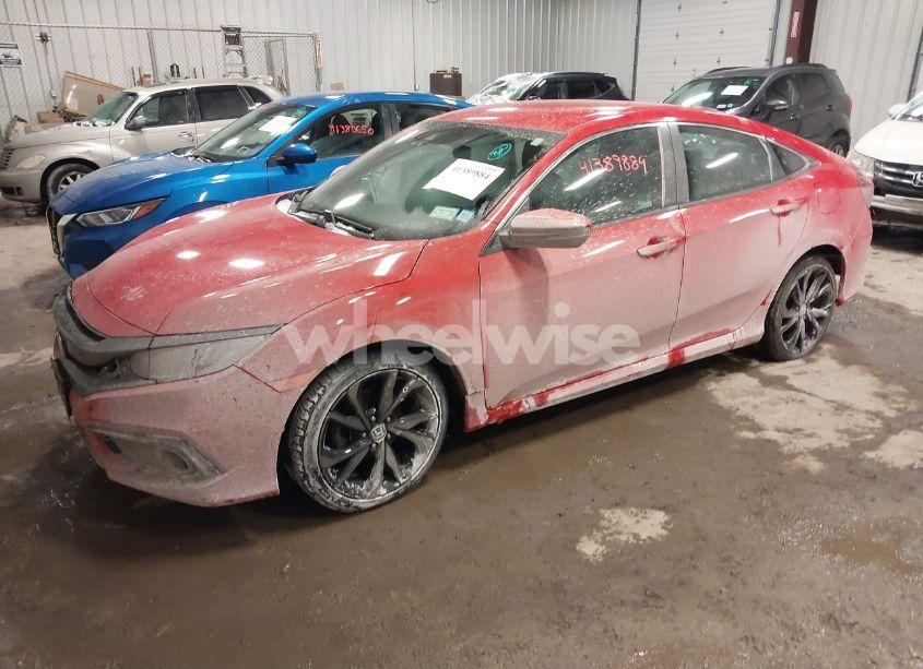 Photo 2 of 2020 Honda Civic SPORT (VIN 2HGFC2F85LH502451)