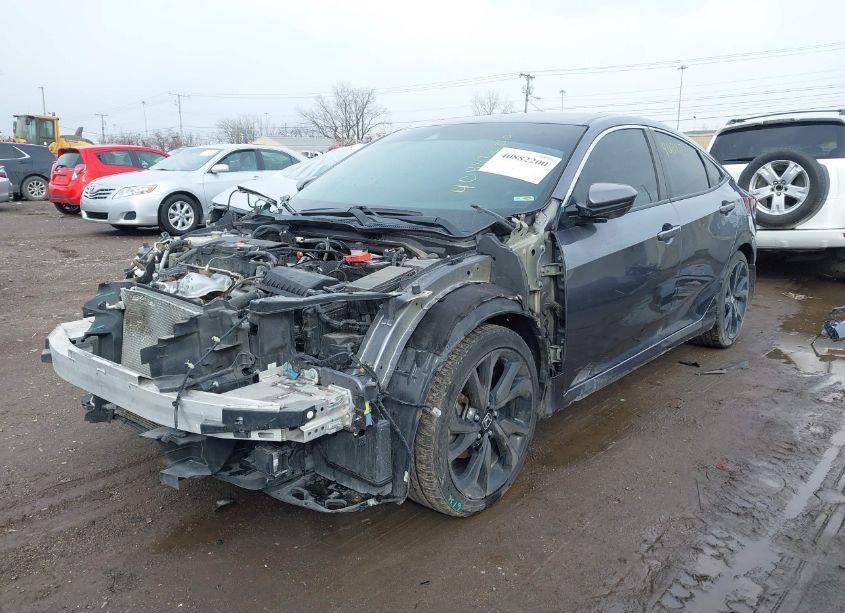 Photo 2 of 2020 Honda Civic SPORT (VIN 2HGFC2F85LH534803)