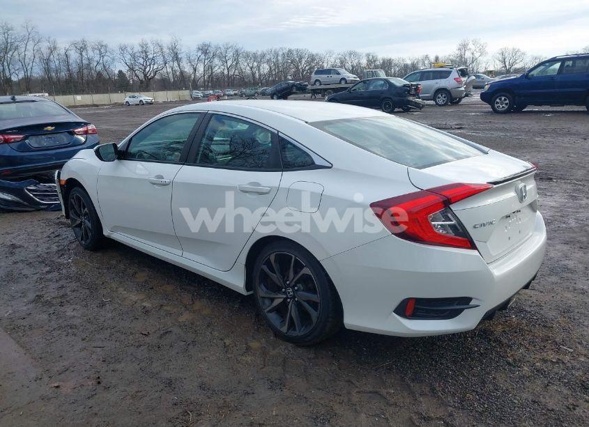 Photo 3 of 2020 Honda Civic SPORT (VIN 2HGFC2F85LH536034)
