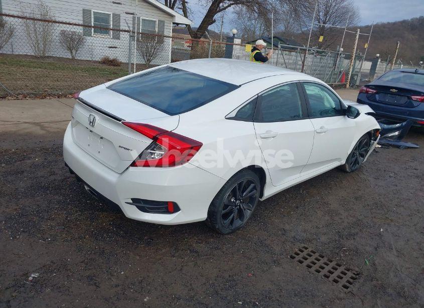 Photo 4 of 2020 Honda Civic SPORT (VIN 2HGFC2F85LH536034)