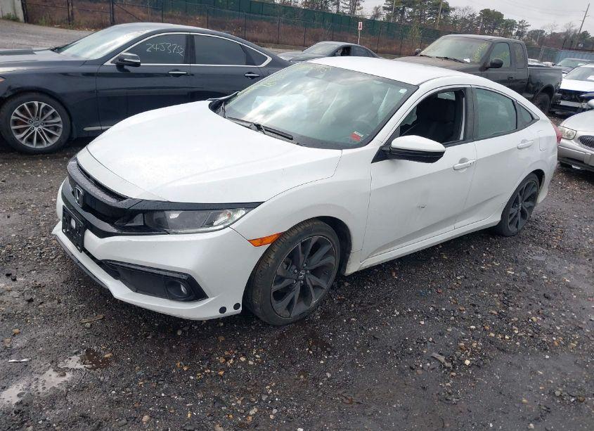 Photo 2 of 2020 Honda Civic SPORT (VIN 2HGFC2F85LH549902)