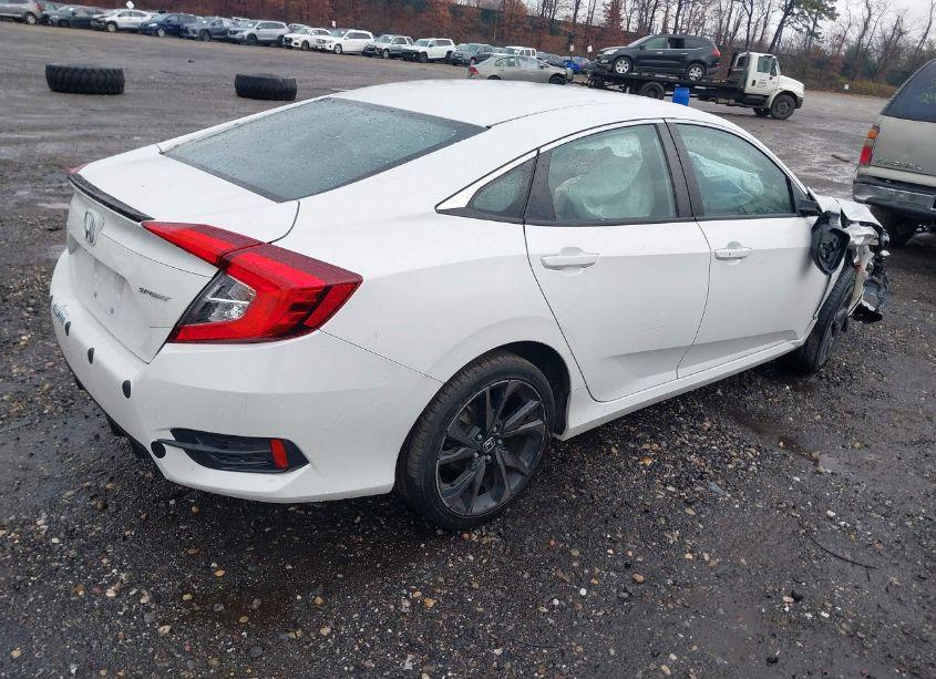 Photo 4 of 2020 Honda Civic SPORT (VIN 2HGFC2F85LH549902)