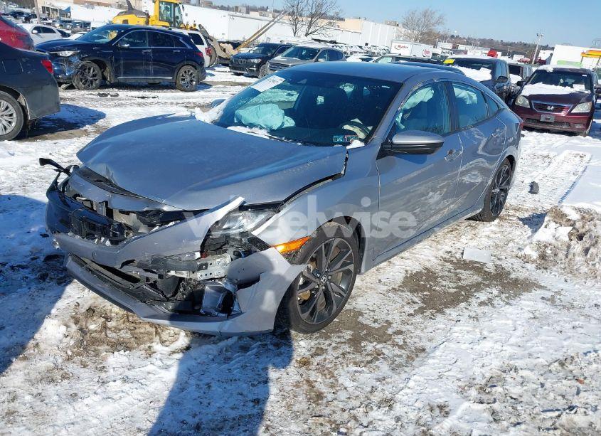 Photo 2 of 2020 Honda Civic SPORT (VIN 2HGFC2F85LH550872)