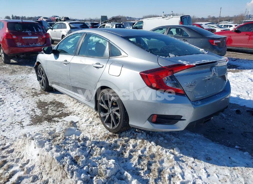 Photo 3 of 2020 Honda Civic SPORT (VIN 2HGFC2F85LH550872)