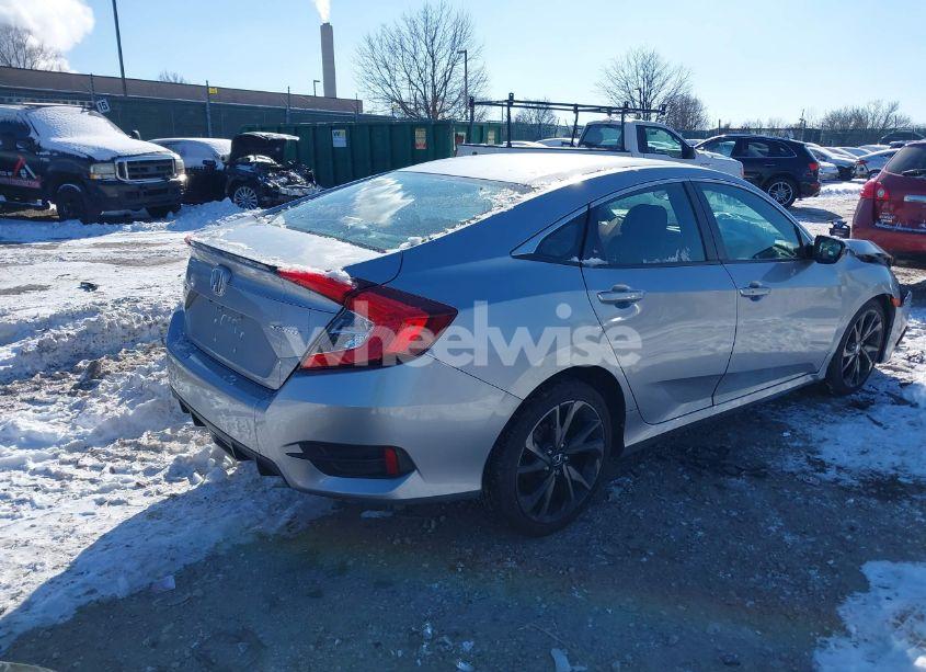 Photo 4 of 2020 Honda Civic SPORT (VIN 2HGFC2F85LH550872)