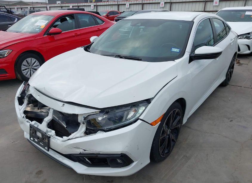 Photo 2 of 2020 Honda Civic SPORT (VIN 2HGFC2F85LH559619)