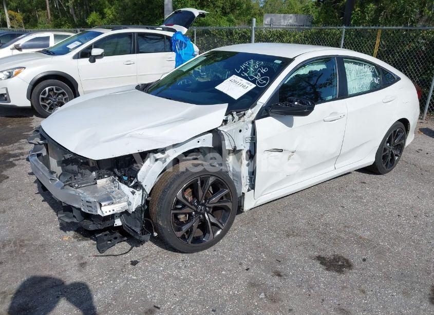 Photo 2 of 2020 Honda Civic SPORT (VIN 2HGFC2F85LH584276)