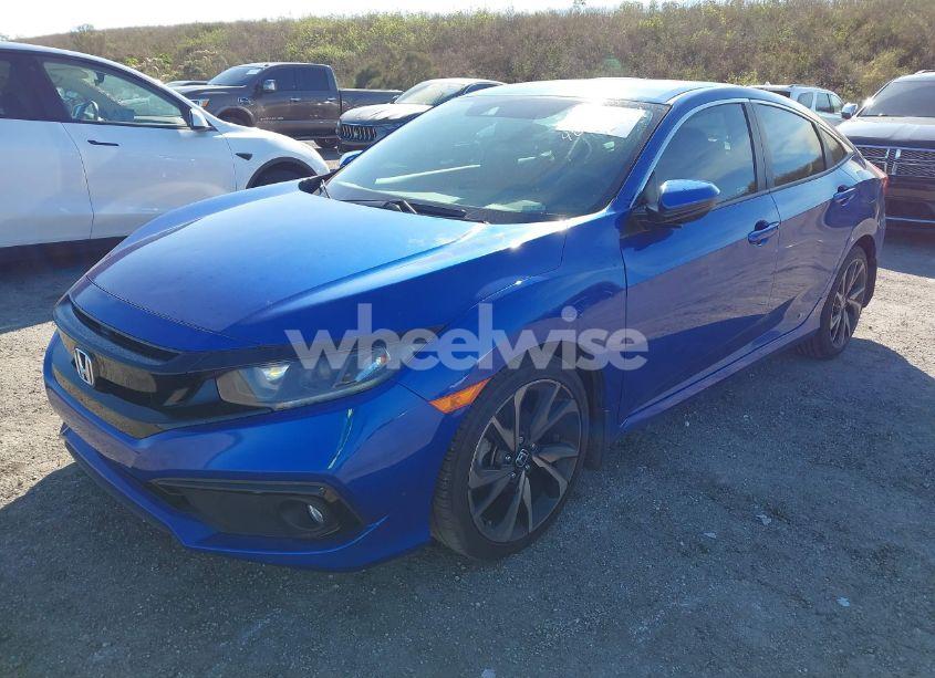 Photo 2 of 2020 Honda Civic SPORT (VIN 2HGFC2F85LH584553)