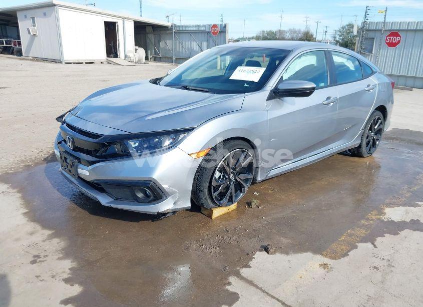 Photo 2 of 2020 Honda Civic SPORT (VIN 2HGFC2F85LH585041)