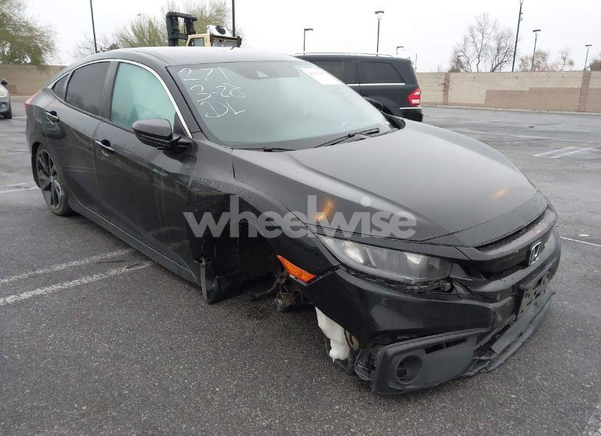 2020 Honda Civic SPORT (VIN 2HGFC2F85LH592247) main photo