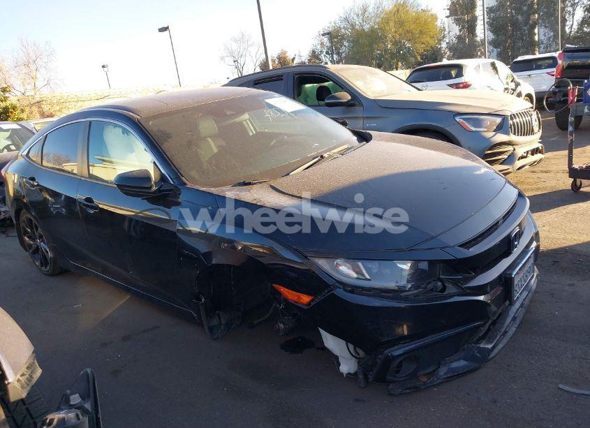 Photo 14 of 2020 Honda Civic SPORT (VIN 2HGFC2F85LH592247)