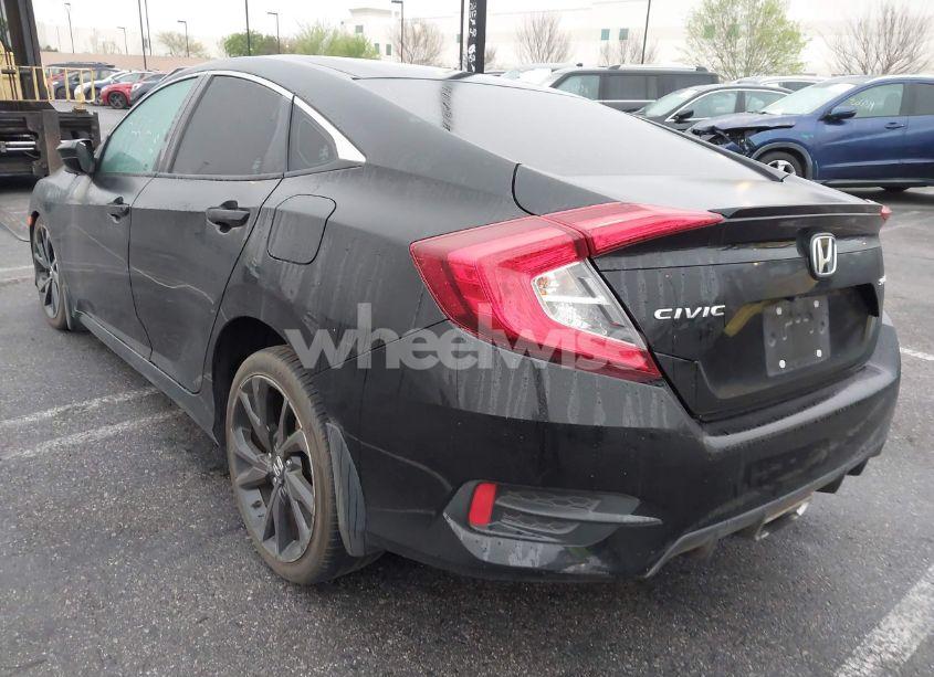 Photo 3 of 2020 Honda Civic SPORT (VIN 2HGFC2F85LH592247)