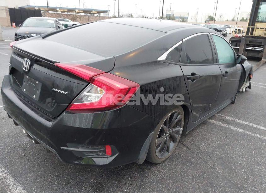 Photo 4 of 2020 Honda Civic SPORT (VIN 2HGFC2F85LH592247)