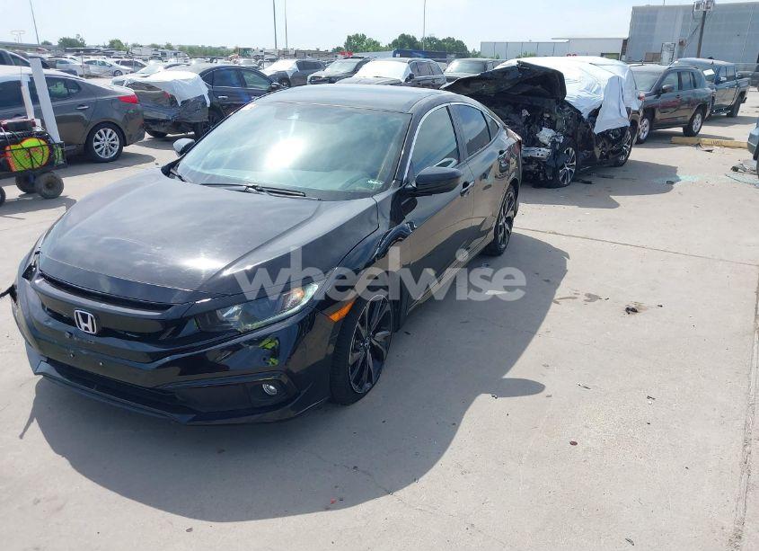 Photo 2 of 2021 Honda Civic SPORT (VIN 2HGFC2F85MH505707)