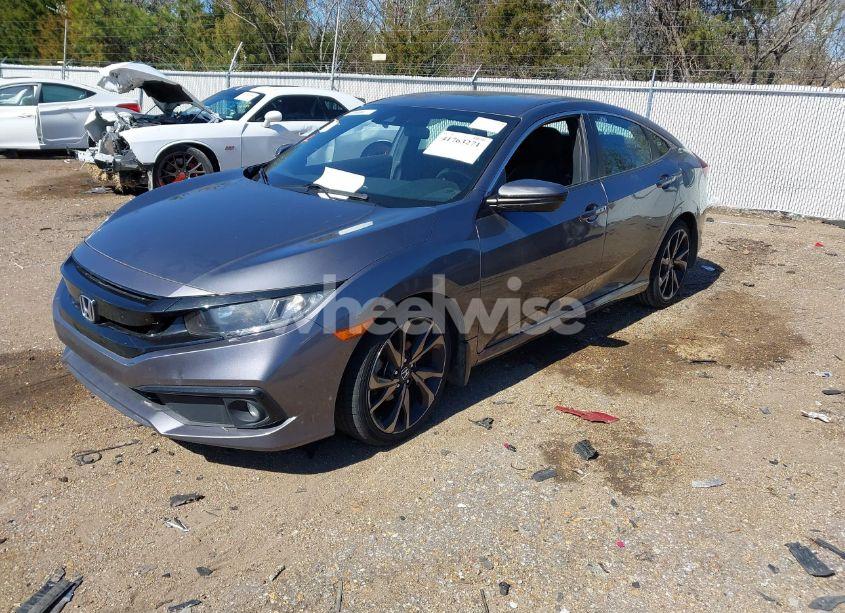 Photo 2 of 2021 Honda Civic SPORT (VIN 2HGFC2F85MH523690)