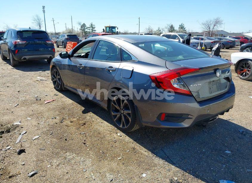 Photo 3 of 2021 Honda Civic SPORT (VIN 2HGFC2F85MH523690)