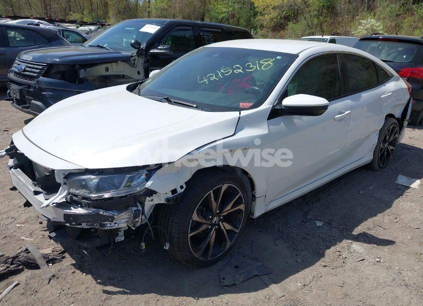 Photo 2 of 2021 Honda Civic SPORT (VIN 2HGFC2F85MH531031)