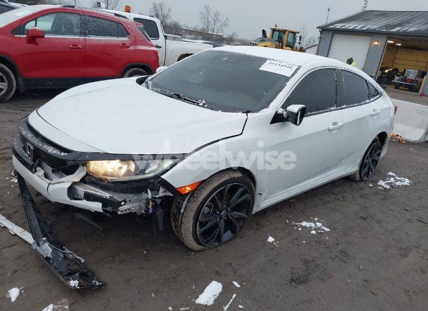 Photo 2 of 2021 Honda Civic SPORT (VIN 2HGFC2F85MH531921)