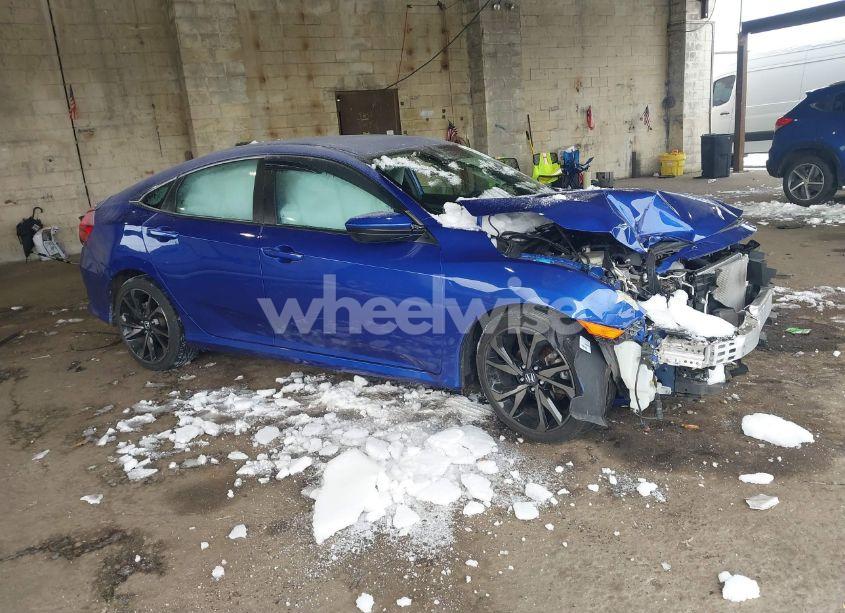 2021 Honda Civic SPORT (VIN 2HGFC2F85MH537881) main photo