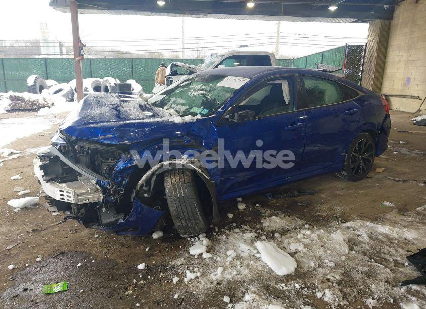 Photo 2 of 2021 Honda Civic SPORT (VIN 2HGFC2F85MH537881)