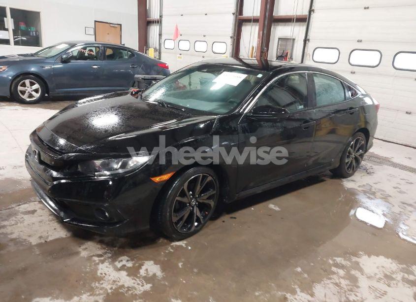 Photo 2 of 2021 Honda Civic SPORT (VIN 2HGFC2F85MH544877)