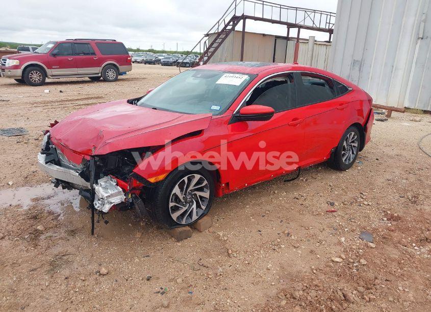 Photo 2 of 2017 Honda Civic EX (VIN 2HGFC2F86HH545249)