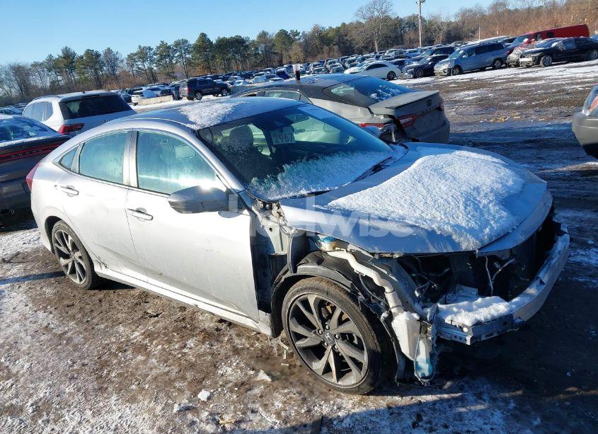 Photo 13 of 2019 Honda Civic SPORT (VIN 2HGFC2F86KH500934)