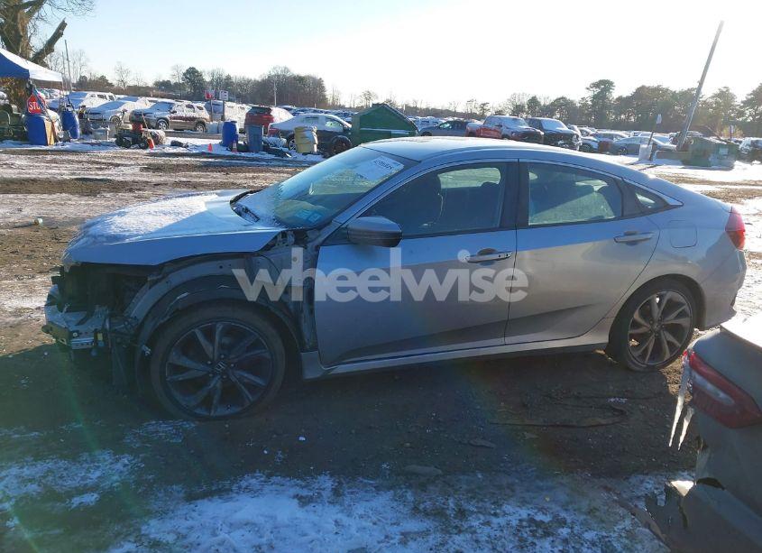 Photo 14 of 2019 Honda Civic SPORT (VIN 2HGFC2F86KH500934)