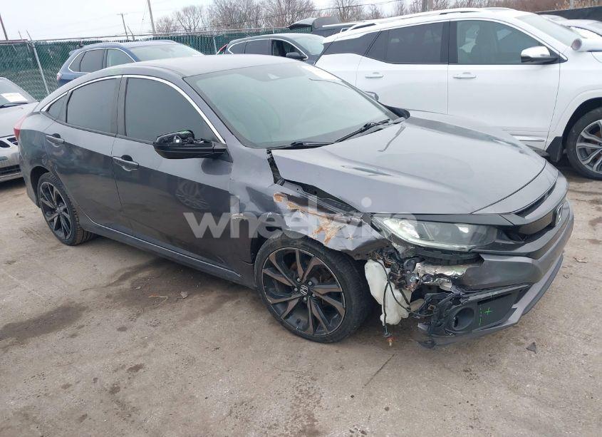 2019 Honda Civic SPORT (VIN 2HGFC2F86KH547185) main photo