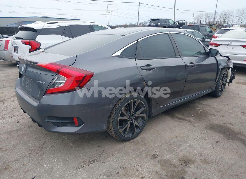 Photo 4 of 2019 Honda Civic SPORT (VIN 2HGFC2F86KH547185)
