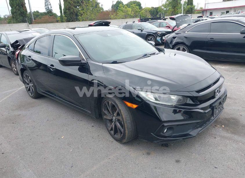 2019 Honda Civic SPORT (VIN 2HGFC2F86KH551835) main photo