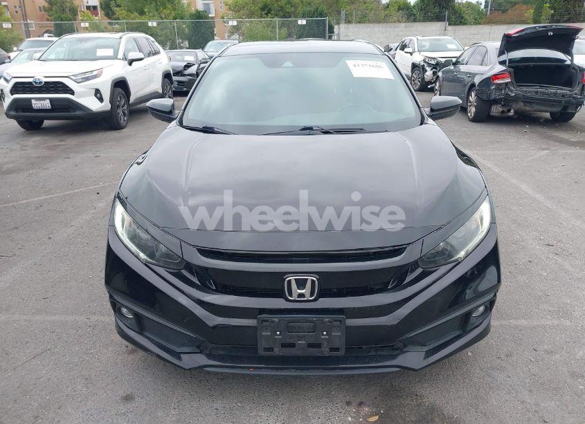 Photo 12 of 2019 Honda Civic SPORT (VIN 2HGFC2F86KH551835)