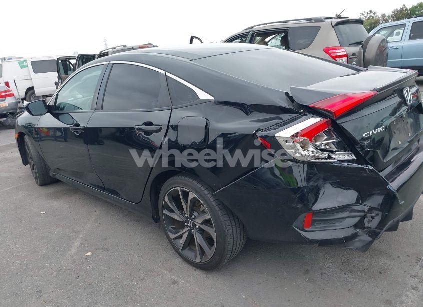 Photo 3 of 2019 Honda Civic SPORT (VIN 2HGFC2F86KH551835)