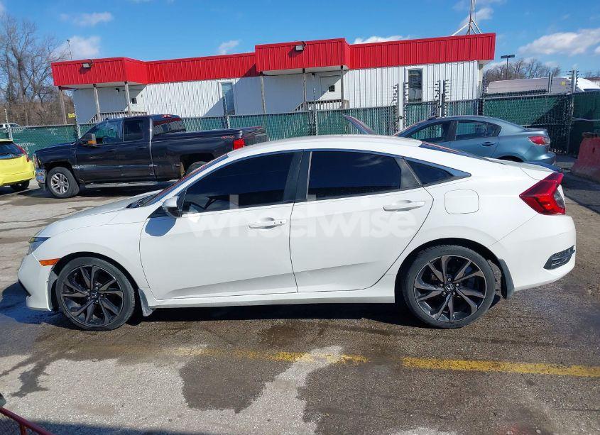 Photo 14 of 2019 Honda Civic SPORT (VIN 2HGFC2F86KH558347)