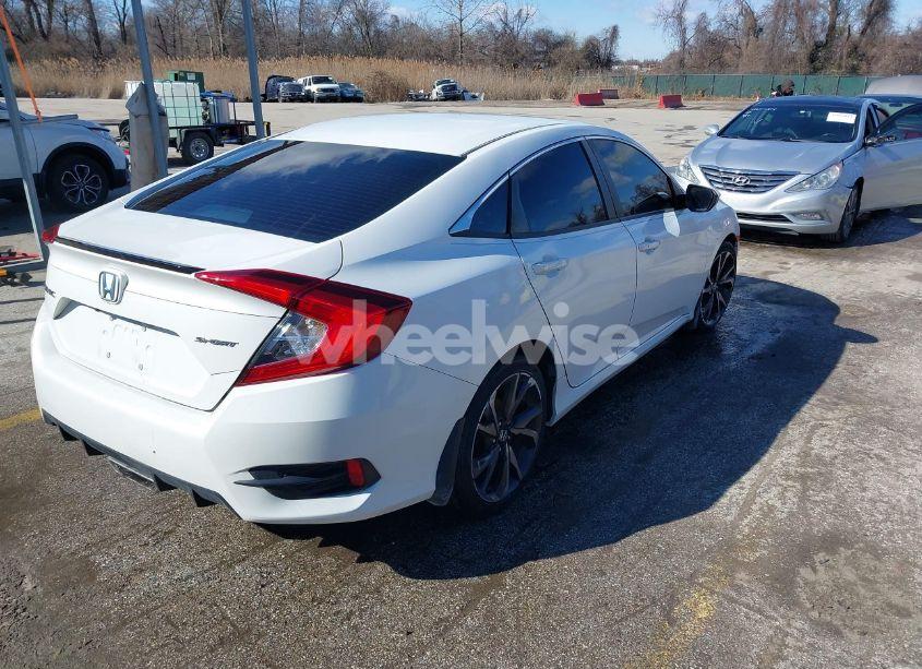 Photo 4 of 2019 Honda Civic SPORT (VIN 2HGFC2F86KH558347)