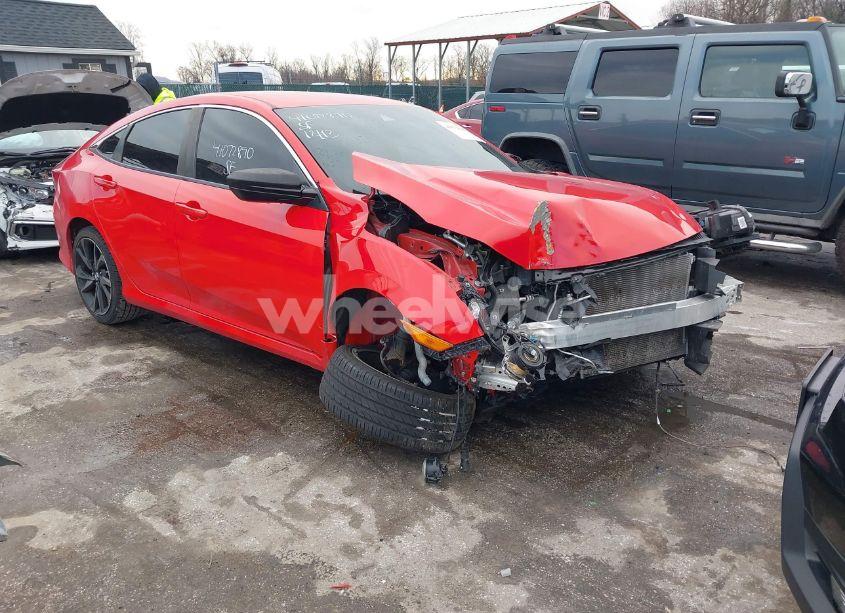 2019 Honda Civic SPORT (VIN 2HGFC2F86KH573897) main photo