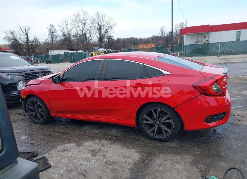 Photo 14 of 2019 Honda Civic SPORT (VIN 2HGFC2F86KH573897)