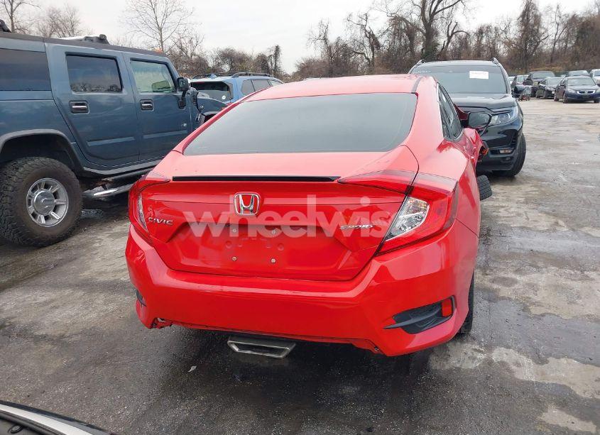 Photo 16 of 2019 Honda Civic SPORT (VIN 2HGFC2F86KH573897)