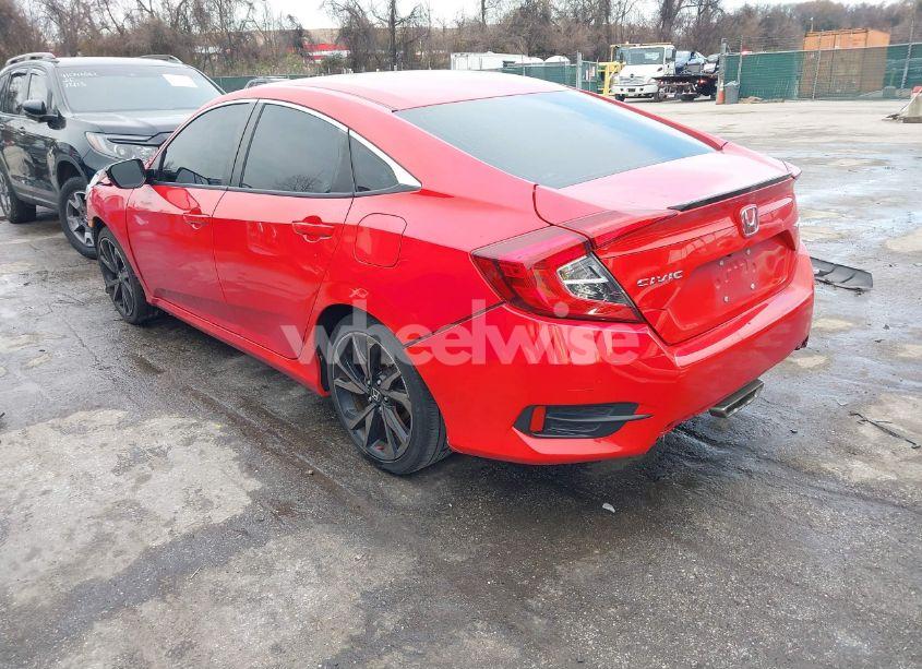 Photo 3 of 2019 Honda Civic SPORT (VIN 2HGFC2F86KH573897)