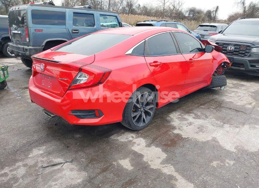 Photo 4 of 2019 Honda Civic SPORT (VIN 2HGFC2F86KH573897)