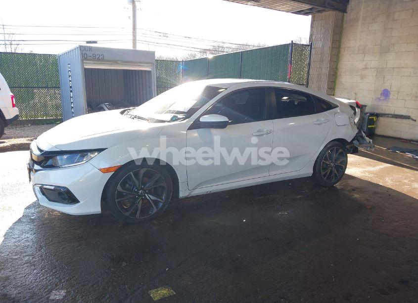 Photo 2 of 2020 Honda Civic SPORT (VIN 2HGFC2F86LH514477)