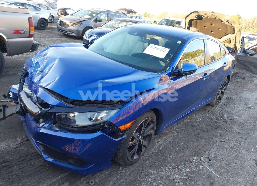 Photo 2 of 2020 Honda Civic SPORT (VIN 2HGFC2F86LH523566)