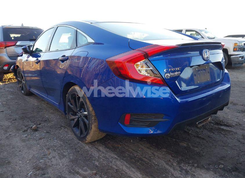 Photo 3 of 2020 Honda Civic SPORT (VIN 2HGFC2F86LH523566)