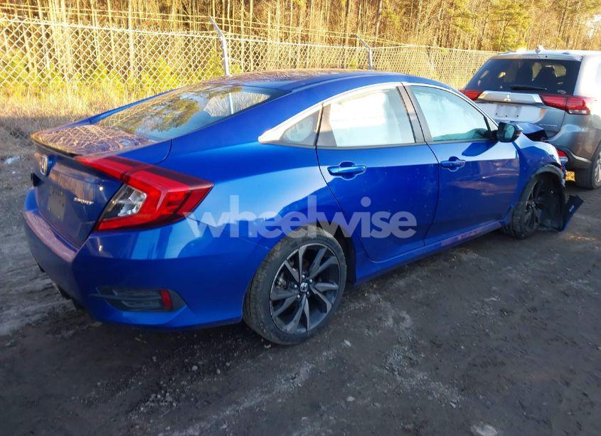 Photo 4 of 2020 Honda Civic SPORT (VIN 2HGFC2F86LH523566)