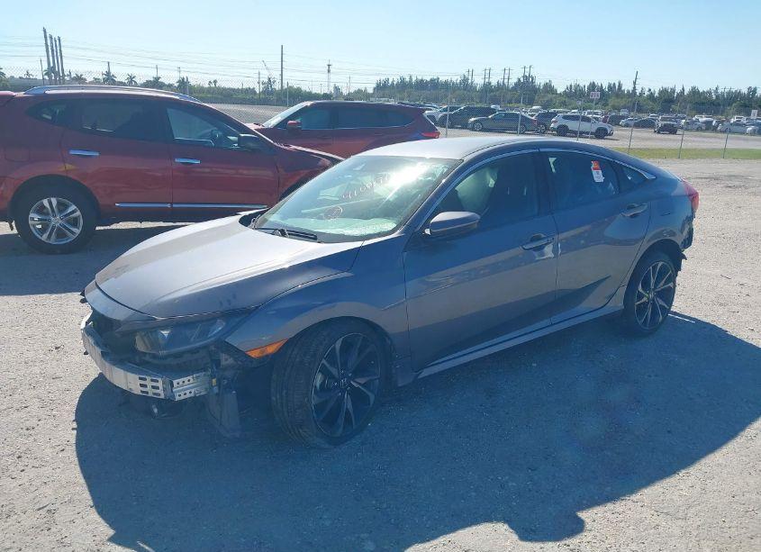 Photo 2 of 2020 Honda Civic SPORT (VIN 2HGFC2F86LH533773)