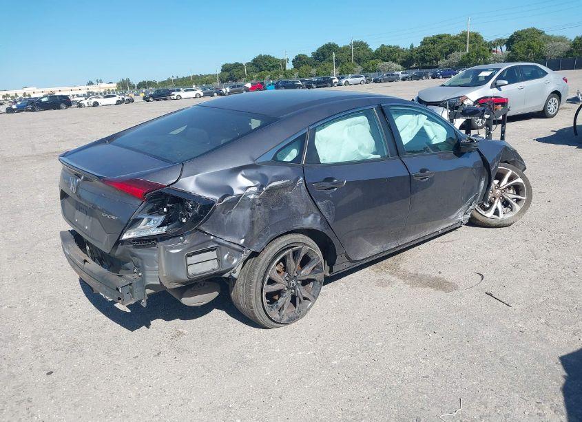 Photo 4 of 2020 Honda Civic SPORT (VIN 2HGFC2F86LH533773)