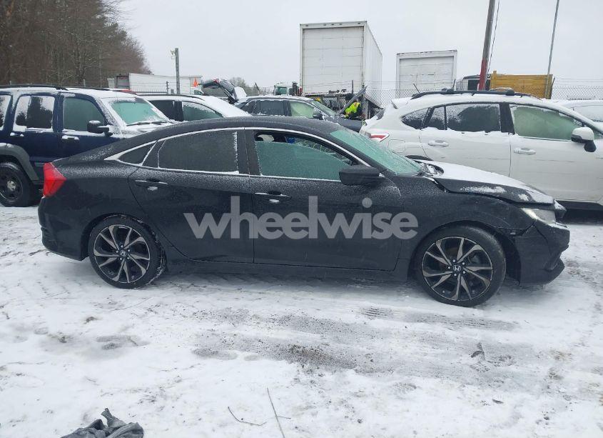 Photo 12 of 2020 Honda Civic SPORT (VIN 2HGFC2F86LH535118)