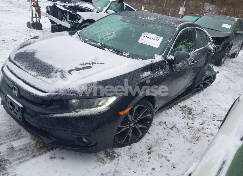 Photo 2 of 2020 Honda Civic SPORT (VIN 2HGFC2F86LH535118)