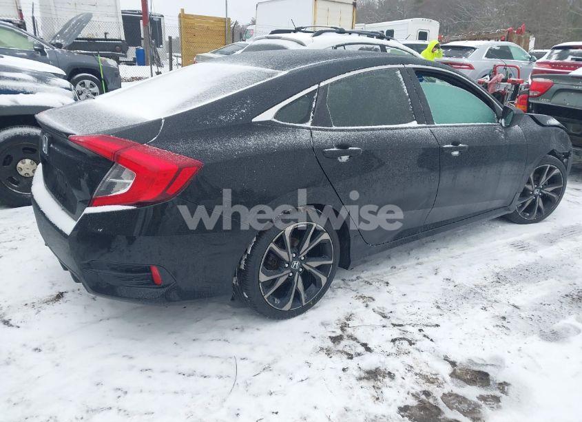 Photo 4 of 2020 Honda Civic SPORT (VIN 2HGFC2F86LH535118)