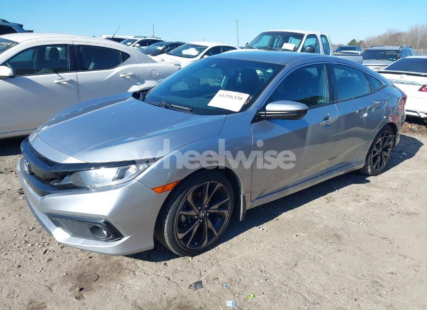Photo 2 of 2020 Honda Civic SPORT (VIN 2HGFC2F86LH542750)